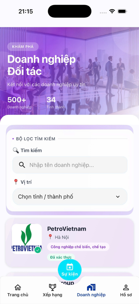 Doanh nghiệp đối tác