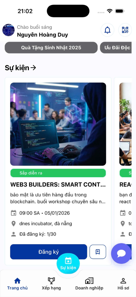 Trang chủ - Sự kiện & Ưu đãi